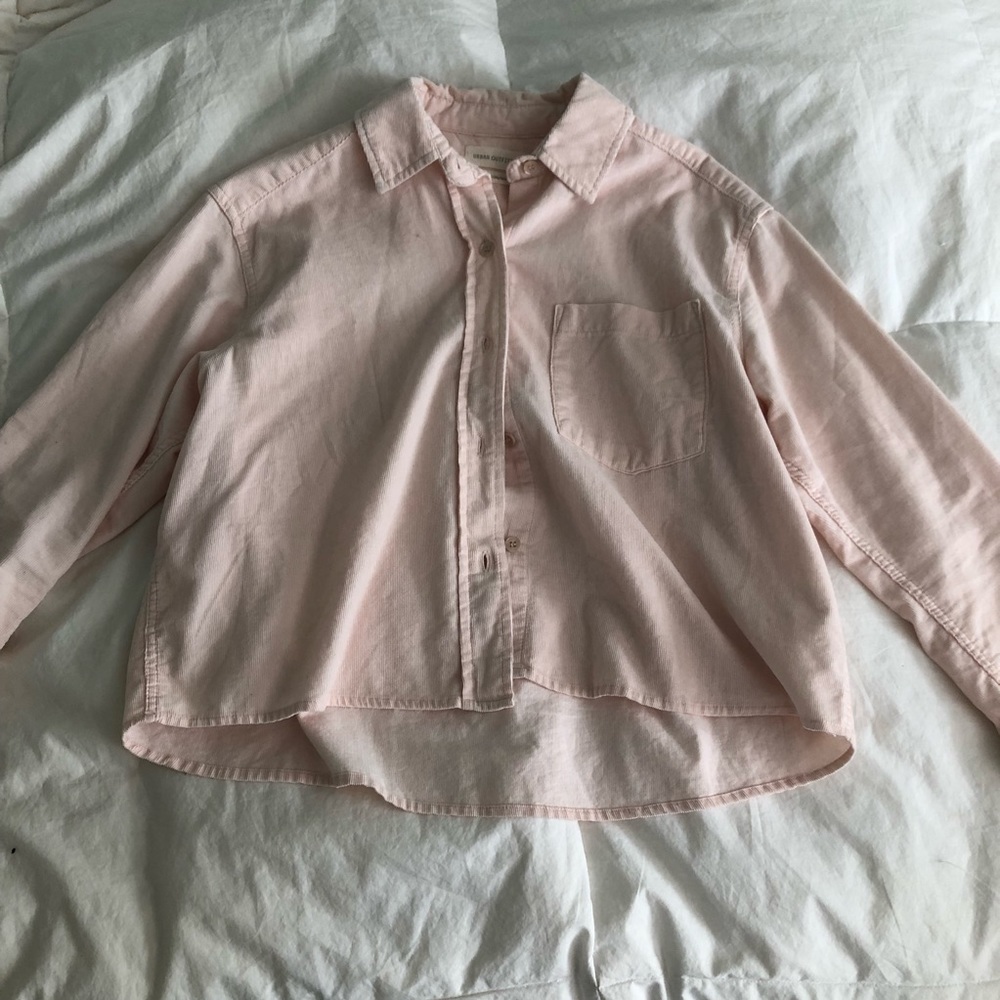 Corduroy button up